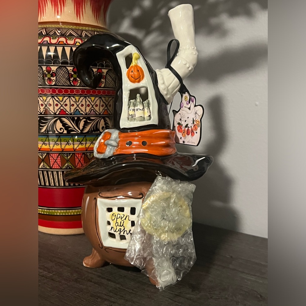 Spooky Halloween Witch Hat Decor by Blue Sky